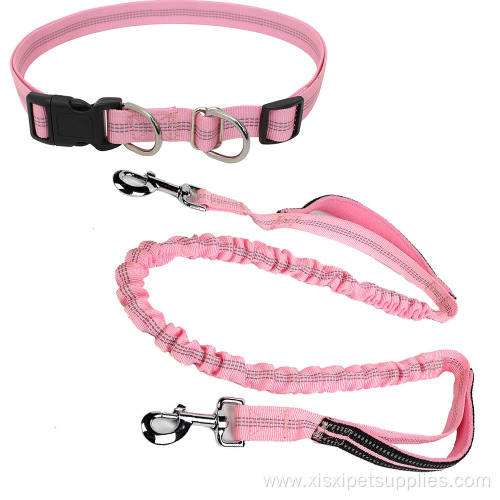 Hands Free Dog Leash Waist Belt With Pouch